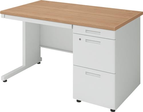 ×インベント片袖奥700幅1200ラスティック脚W