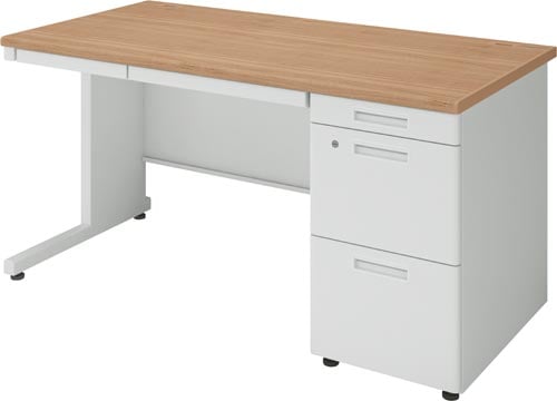 ×インベント片袖奥700幅1400ラスティック脚W