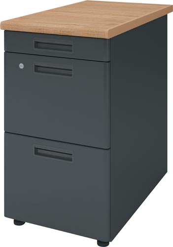 ×インベント 脇机 奥700 ラスティック脚B