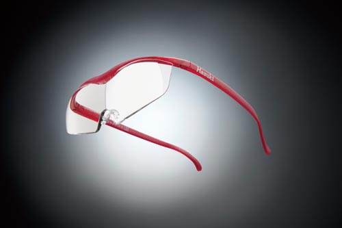 ラージクリアレンズ 1.85倍ルビー色