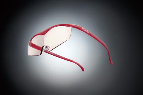 ラージカラーレンズ 1.32倍ルビー色