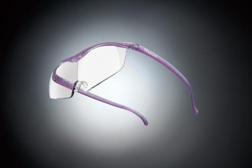 ラージクリアレンズ 1.32倍ニューパープル色