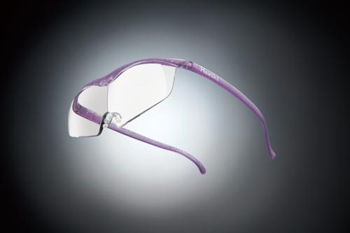 ラージクリアレンズ 1.85倍ニューパープル色