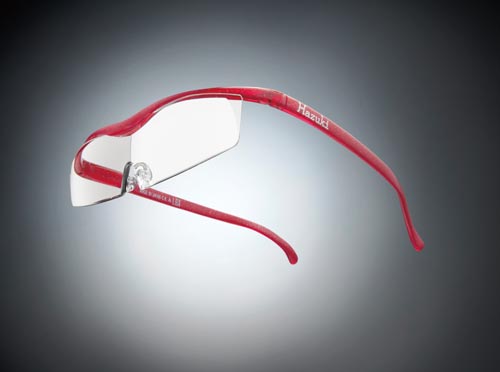 コンパクトクリアレンズ 1.6倍ルビー色