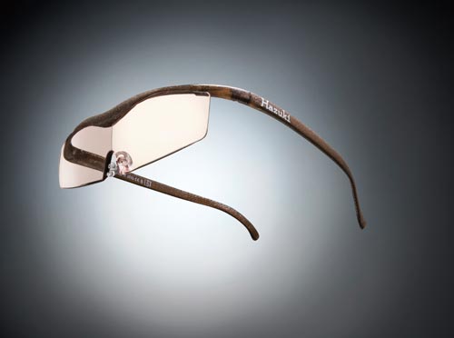 コンパクトカラーレンズ 1.85倍ブラウン色