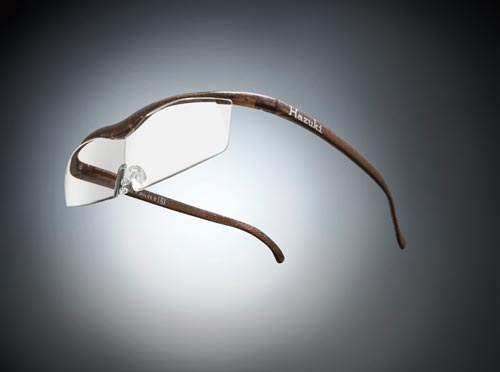 コンパクトクリアレンズ 1.85倍ブラウン色