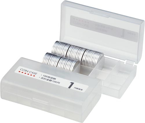 コインケース(100枚収納)1円硬貨用