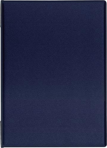 メニューファイルA4(4ページ)青