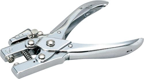 ハトメパンチ 穴あけ枚数30枚