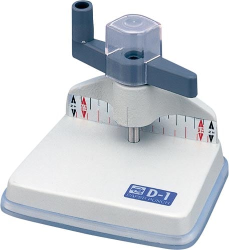 ドリル1穴パンチ 穿孔能力166枚