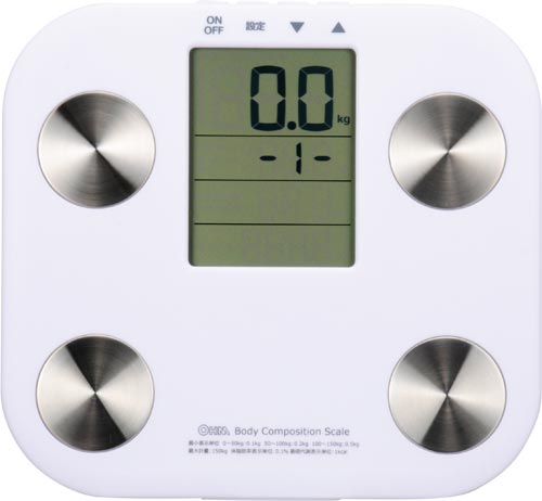 体重体組成計 ホワイト