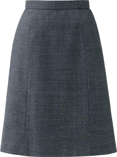 Aラインスカート AS2312 グレイ 5号