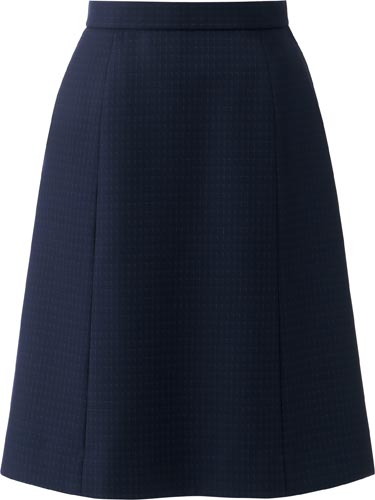 AラインスカートAS2315ネイビー×パープル21