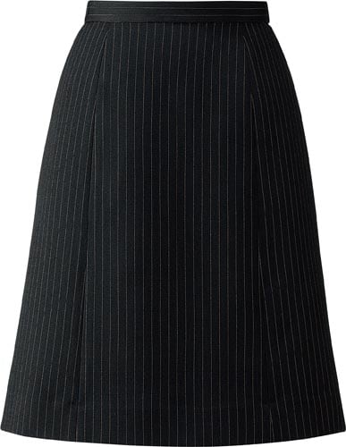 AラインスカートAS2317ブラック×ベージュ15