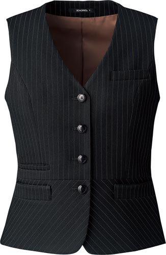 ベスト AV1270 ブラック×ベージュ 7号