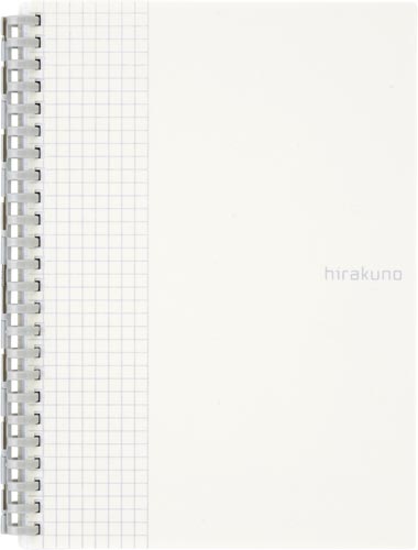 hirakunoツイストノートA5ホワイト