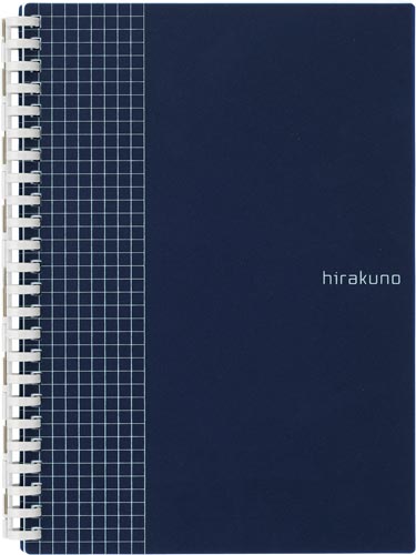 hirakunoツイストノートA5ネイビー