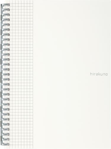 hirakunoツイストノートB5ホワイト