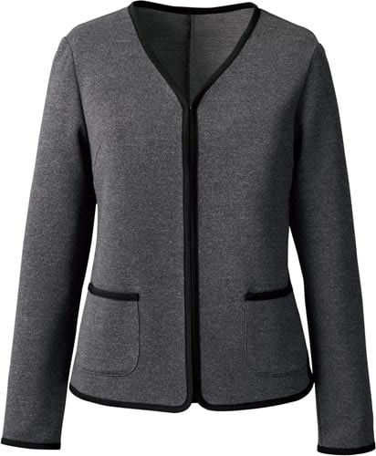 ニットジャケット グレーFN1609 23号