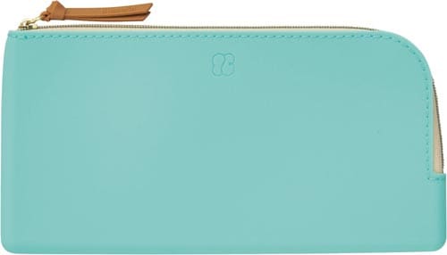 フラットポーチ ペン ミントグリーン