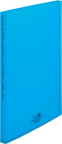 クリヤーブック<厚口> 10P 青