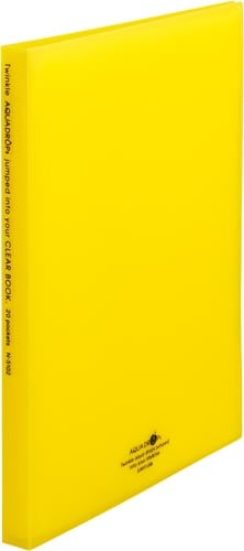 クリヤーブック<厚口> 20P 黄