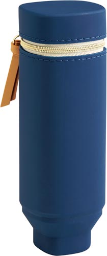 スタンドペンケース ネイビーブルー