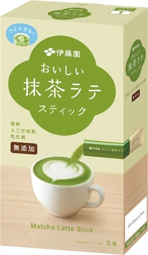 おいしい抹茶ラテ スティックタイプ 5本入