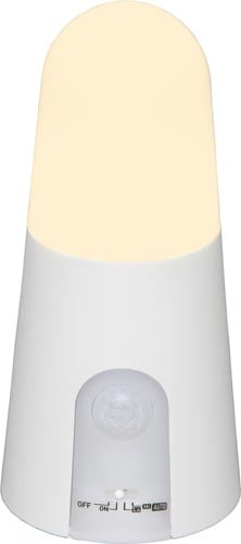 乾電池式LEDセンサーライト スタンドタイプ電球色