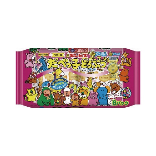 たべっ子どうぶつバター味 23g 6p×4