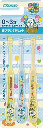 乳児用歯ブラシ3P いないいないばあ15 ×3