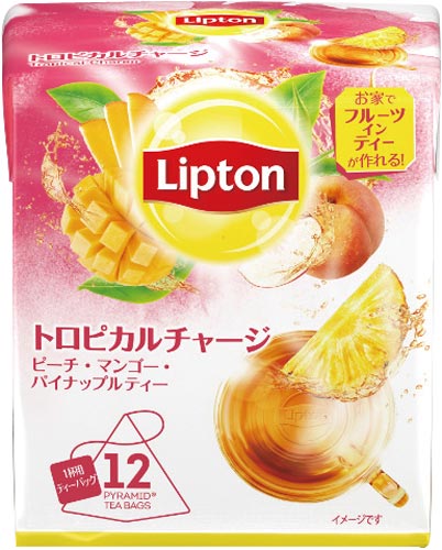 リプトン フレーバーティートロピカルチャージ12P