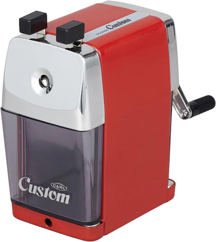 鉛筆削り カスタム レッド