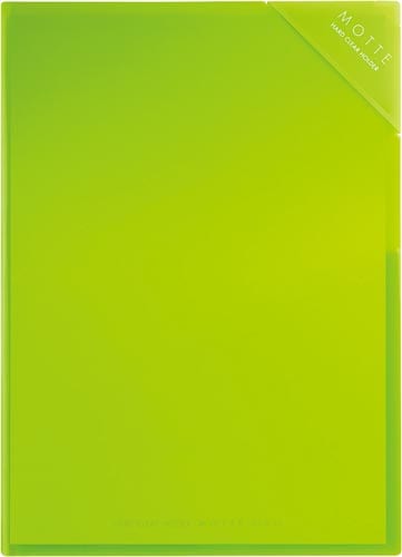 ハードクリヤーホルダーモッテA3ライトグリーン×5