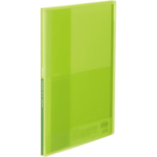 クリヤーブックグラッセルA4 10枚 黄緑×10