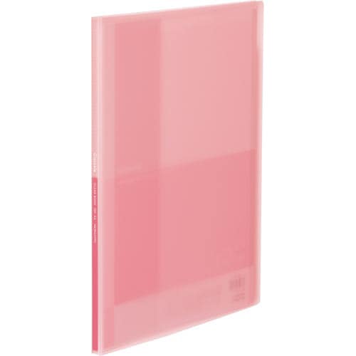 クリヤーブックグラッセルA4 10枚薄ピンク×10