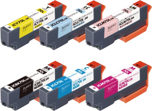 互換インクカートリッジ IC6CL70