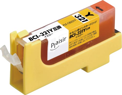 互換インク キヤノン対応 BCI−321Y