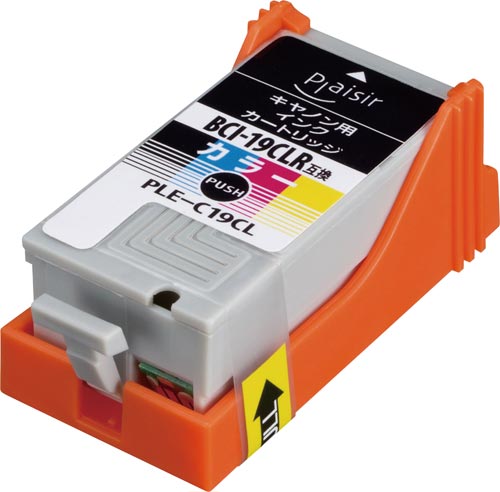 互換インク キヤノン対応 BCI−19CLR