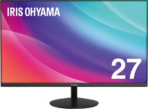 液晶モニター 27インチ ブラック