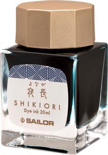 万年筆用ボトルインク 四季織月夜の水面 夜長