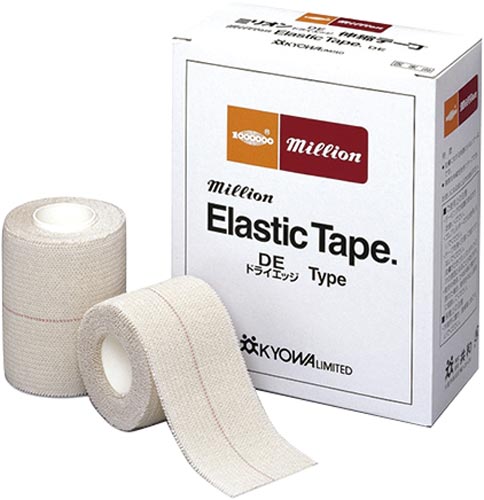 ドライエッジ伸縮テープ 75mm幅 1箱(4巻入)