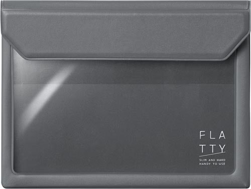 FLATTY A6サイズ ダークグレー