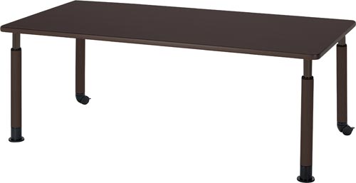 DWTテーブル昇降脚W1500ダークブラウン
