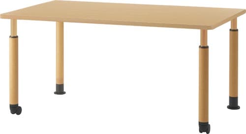 DWTテーブル昇降脚W1500ナチュラル
