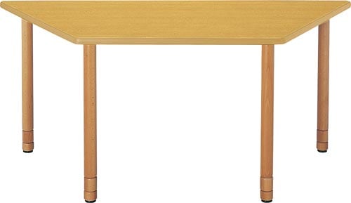 DWTテーブルスペーサー脚台形W1800ナチュラル