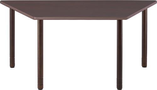 DWTテーブルスペーサー脚台形W1800ダーク