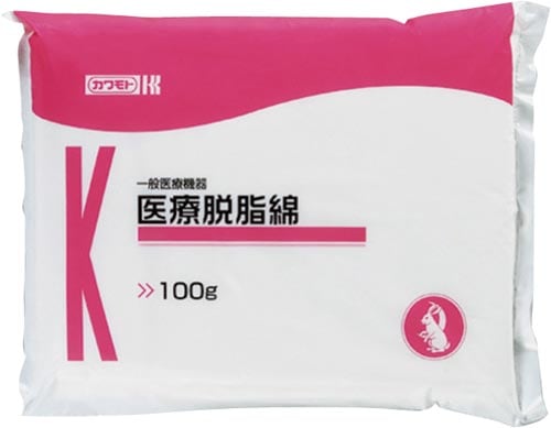 医療脱脂綿 平 100g入