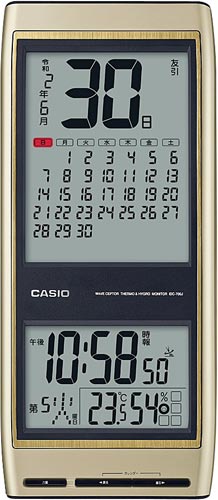 壁掛電波時計 IDC−700J−9JF