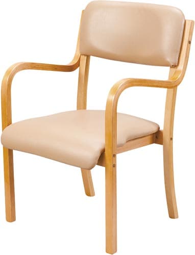 福祉用チェアフランコ ナチュラル/ベージュ